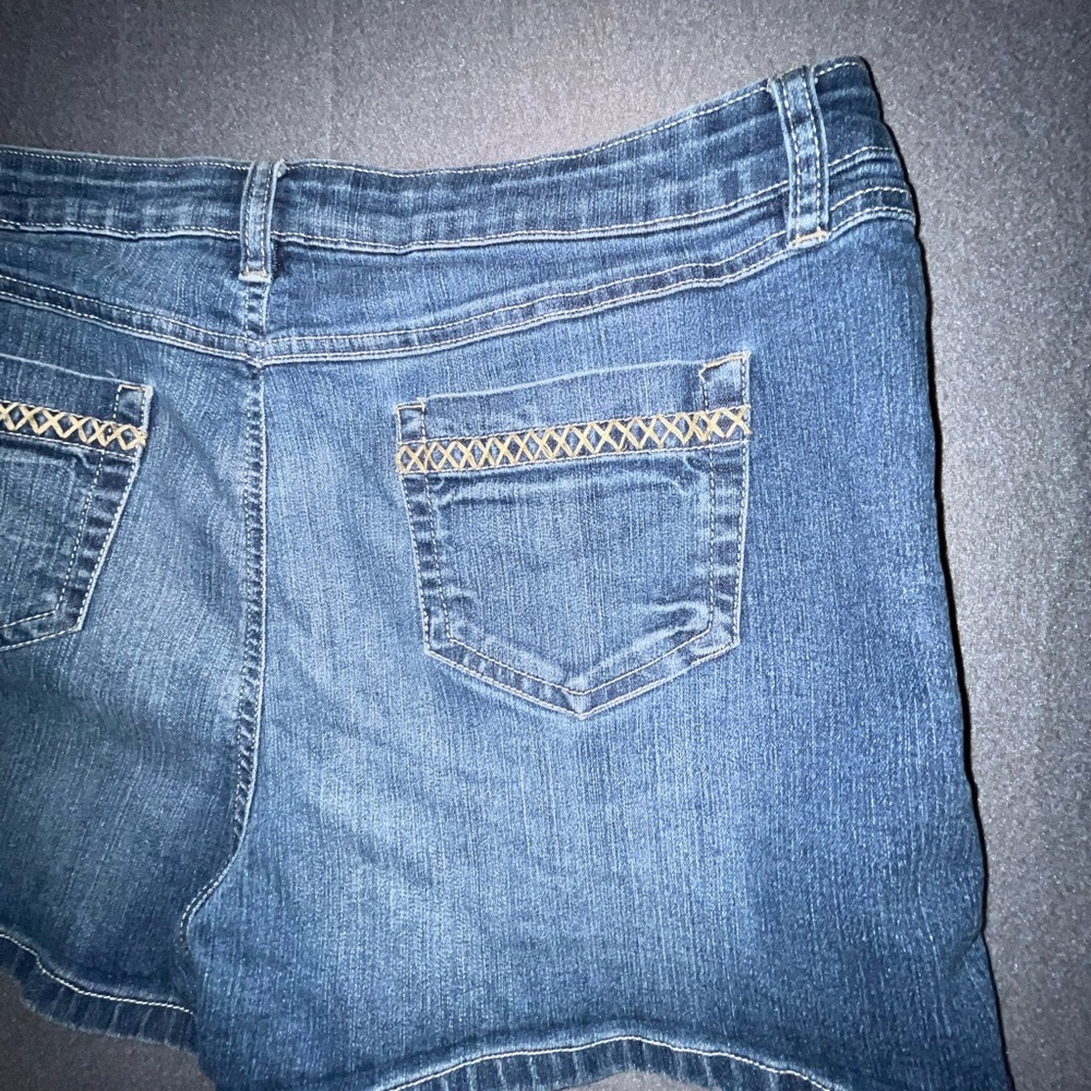 Cato Blue Denim‎ Shorts - Picture 6 of 9